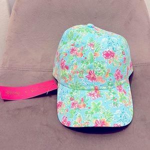 NWT sold out disney Lilly Pulitzer baseball hat